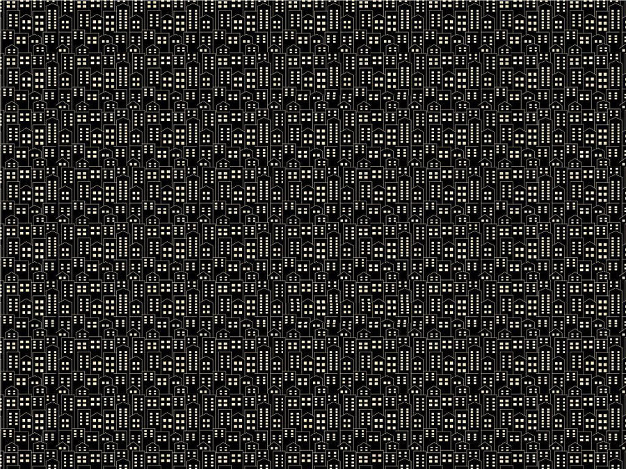 Midtown East Cityscape Vinyl Wrap Pattern~Rwraps Series 914 Digitally Printed Vinyl Wrap~0