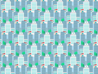 Midtown West Cityscape Vinyl Wrap Pattern~Rwraps Series 914 Digitally Printed Vinyl Wrap~0