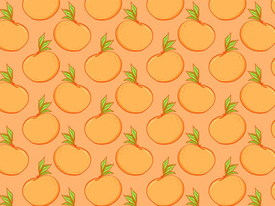 Mighty Mandarin Fruit Vinyl Wrap Pattern~Rwraps Series 914 Digitally Printed Vinyl Wrap~0