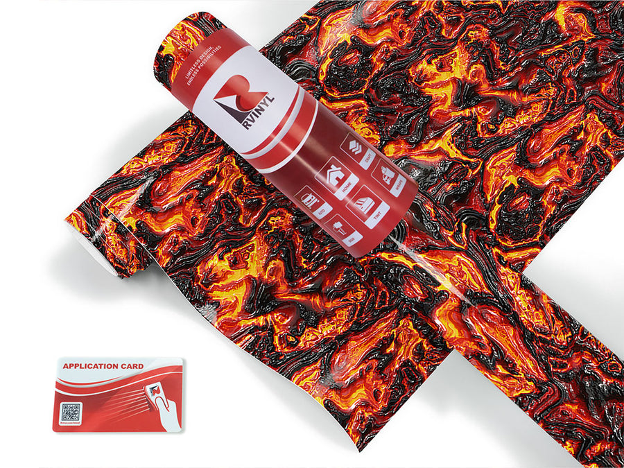 mighty passion lava Craft Vinyl Roll