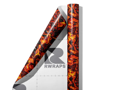 Mighty Passion Lava Wrap Film Sheets~Rwraps Series 914 Mighty Passion Lava Scrolled Sheet~3