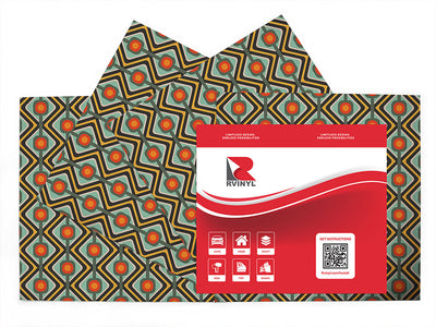 mighty real retro Craft Vinyl Sheet Pack