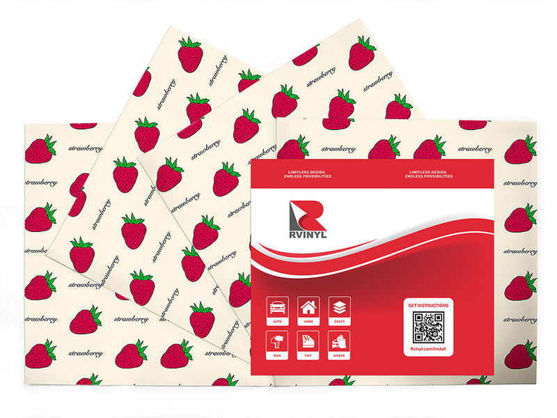 mignonette munchies fruit Craft Vinyl Sheet Pack