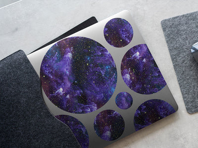 milky way galaxy DIY Laptop Stickers