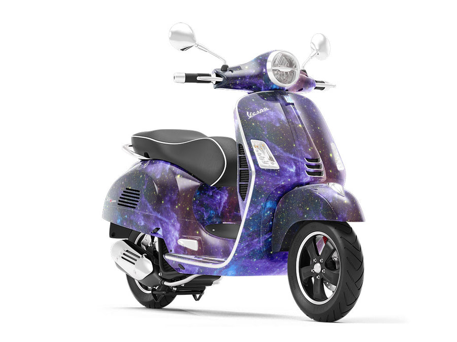 Milky Way Galaxy Vespa Scooter Wrap Film