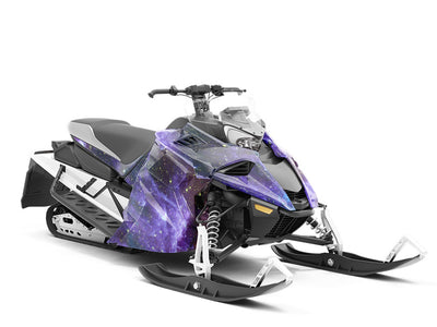 Milky Way Galaxy Custom Wrapped Snowmobile