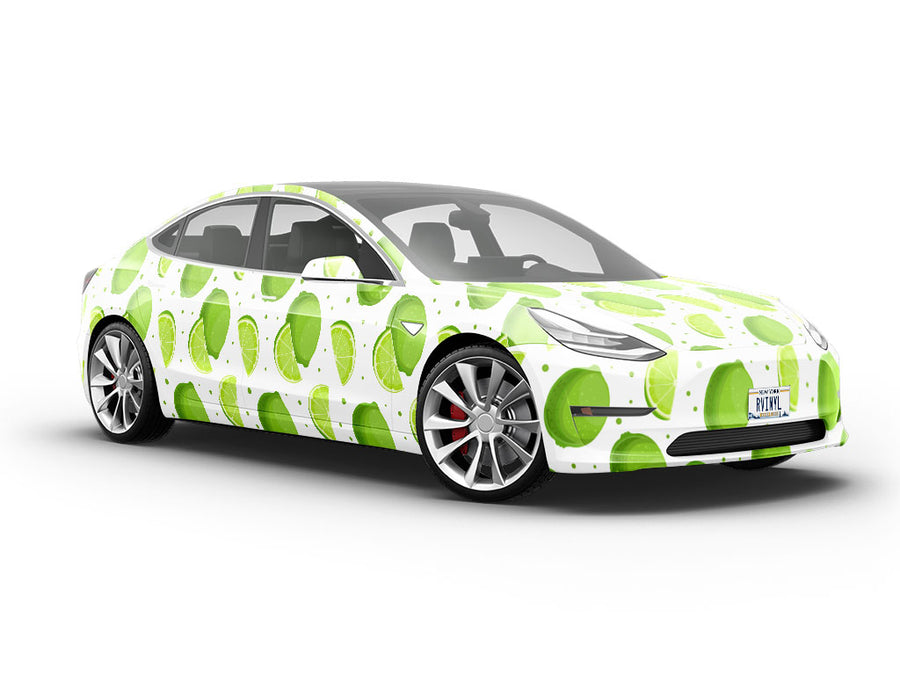 Millsweet Limetta Fruit Vehicle Vinyl Wrap