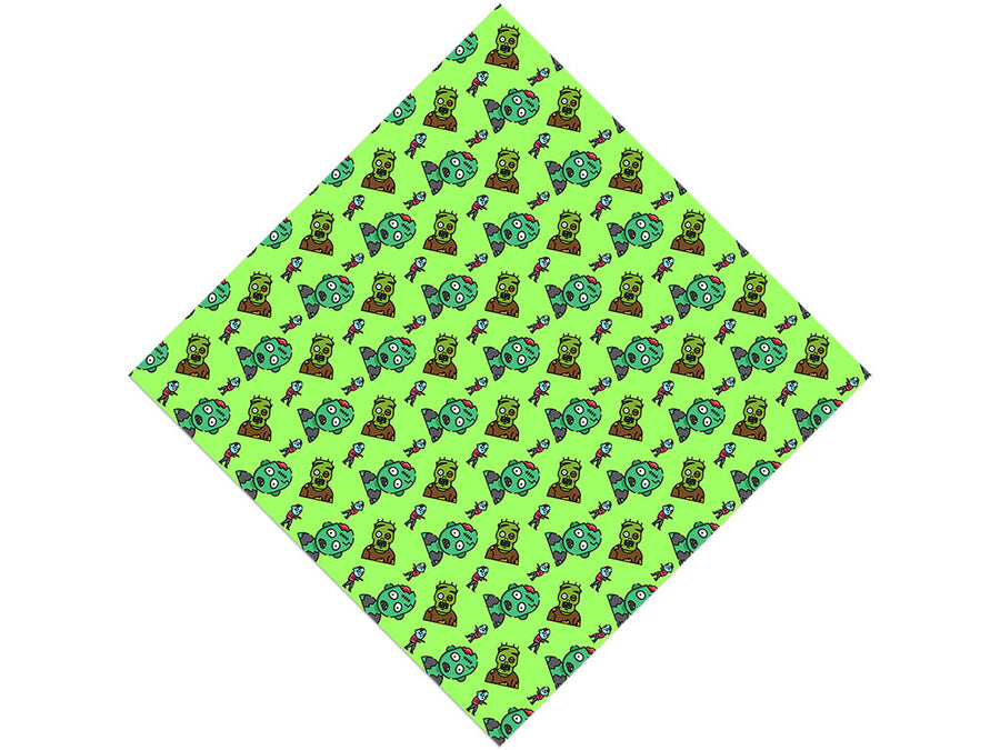 Mindless Ghouls Zombie Vinyl Wrap Pattern