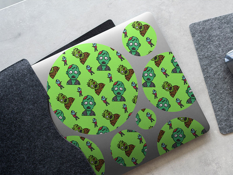 mindless ghouls horror DIY Laptop Stickers