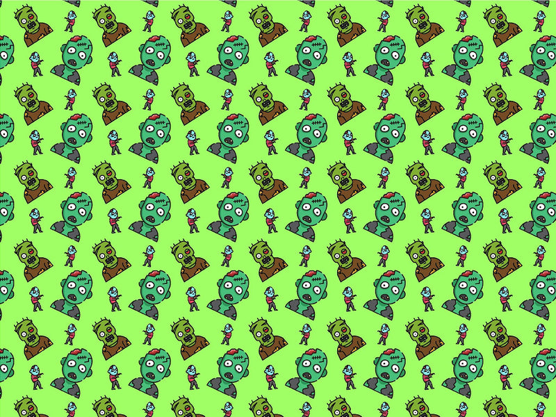 Mindless Ghouls Zombie Vinyl Wrap Pattern~Rwraps Series 914 Digitally Printed Vinyl Wrap~0