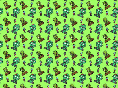 Mindless Ghouls Zombie Vinyl Wrap Pattern~Rwraps Series 914 Digitally Printed Vinyl Wrap~0