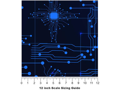 Mind's Eye Technology Vinyl Film Pattern Size 12 inch Scale~Rwraps Mind's Eye Technology Sizing Chart~3