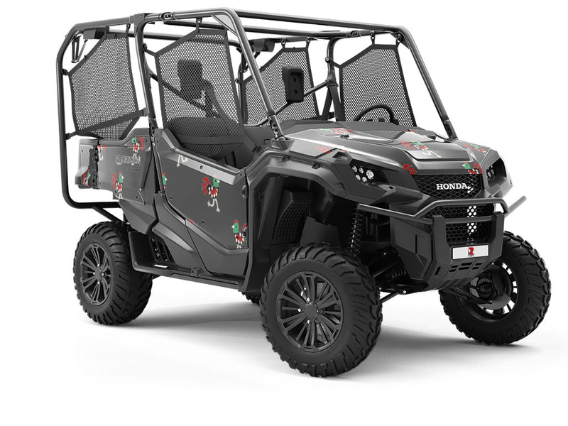 Mini Cockerels Birds Utility Vehicle Vinyl Wrap