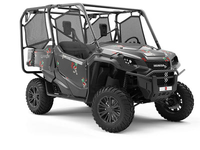 Mini Cockerels Birds Utility Vehicle Vinyl Wrap
