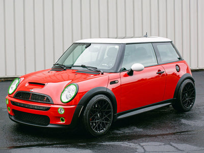 mini cooper 2002-2006 Headlight Protection Installation Location