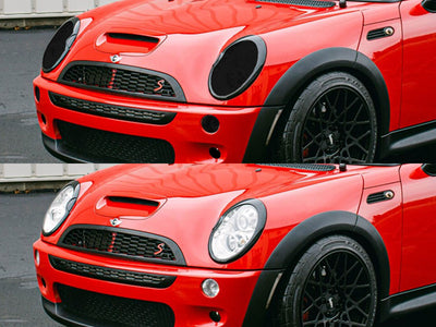 mini cooper 2002-2006 Headlight Tint Appearance