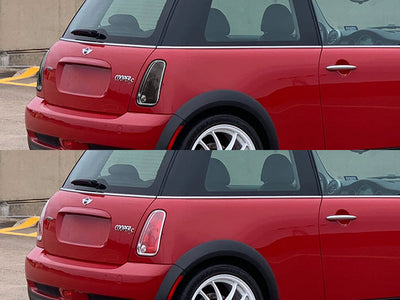 cooper Before and After Smoked Taillights
