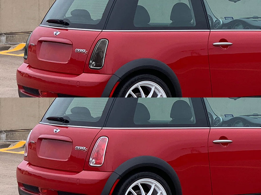 cooper Before and After Smoked Taillights