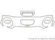 cooper Avery Dennison Clear Bra Hood Precut PPF Diagram