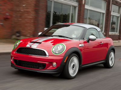 mini cooper 2007-2013 Headlight Protection Installation Location