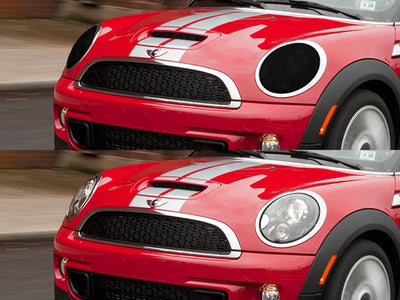 mini cooper 2007-2013 Headlight Tint Appearance