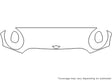 cooper Avery Dennison Clear Bra Hood Precut PPF Diagram