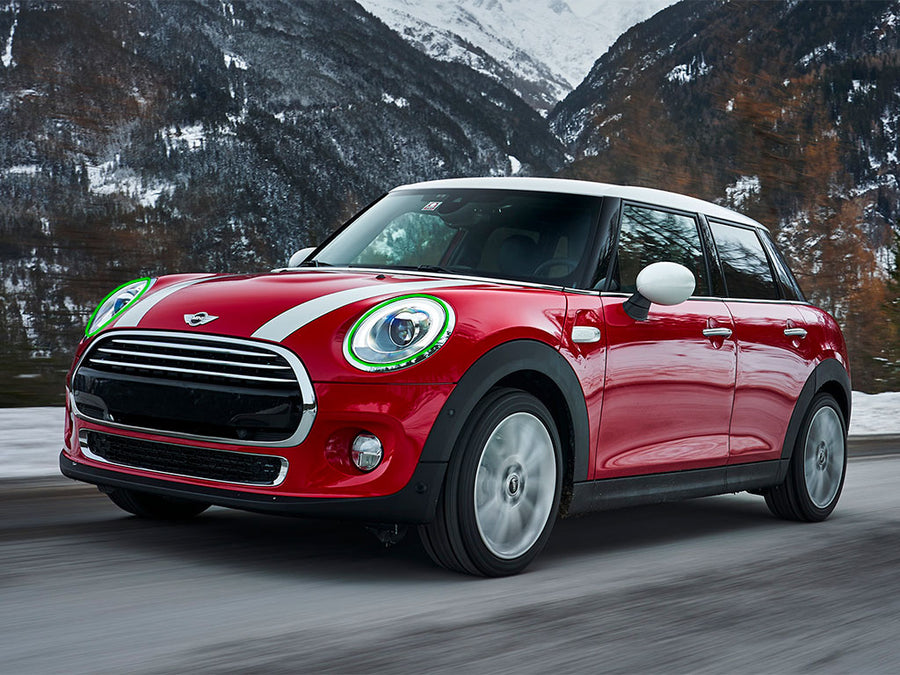 mini cooper 2014-2018 Headlight Protection Installation Location