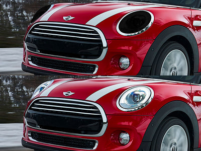 mini cooper 2014-2018 Headlight Tint Appearance