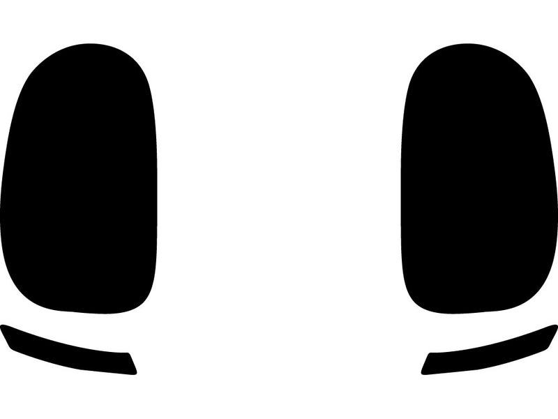 countryman Precut Tail Light Tint Diagram