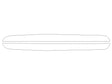 countryman Avery Dennison Clear Bra Door Cup Precut PPF Diagram