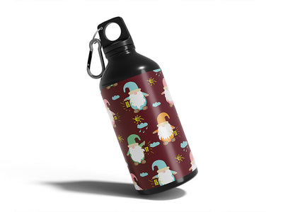 mini guide fantasy Water Bottle DIY Stickers