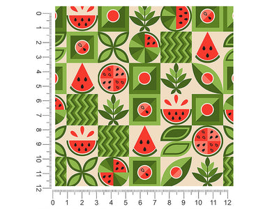 mini love fruit 1ft x 1ft Craft Sheets
