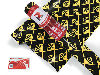 miniature sunrises art deco Craft Vinyl Roll