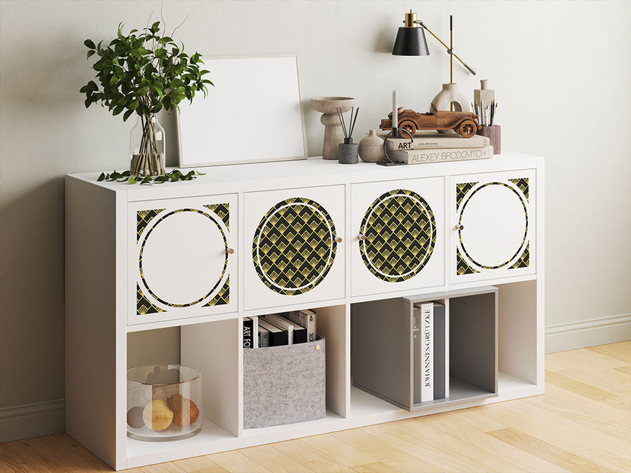 miniature sunrises art deco DIY Furniture Stickers
