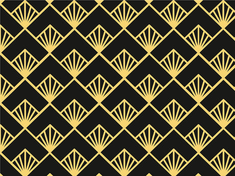 Miniature Sunrises Art Deco Vinyl Wrap Pattern~Rwraps Series 914 Digitally Printed Vinyl Wrap~0