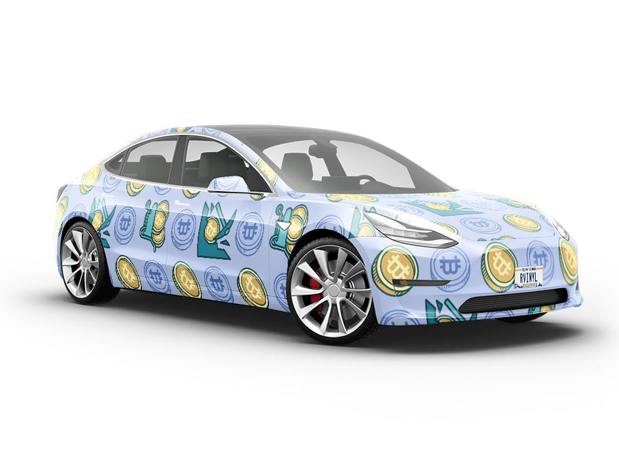 Mining Away Technology Vehicle Vinyl Wrap