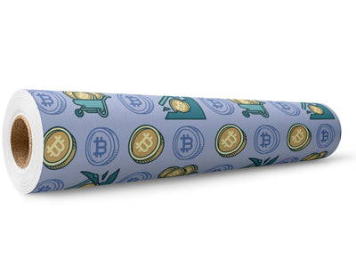 Mining Away Technology Wrap Film Wholesale Roll~Rwraps Series 914 Digitally Printed Vinyl Roll~5