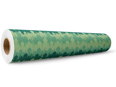 Mint Mosques Cityscape Wrap Film Wholesale Roll~Rwraps Series 914 Digitally Printed Vinyl Roll~5