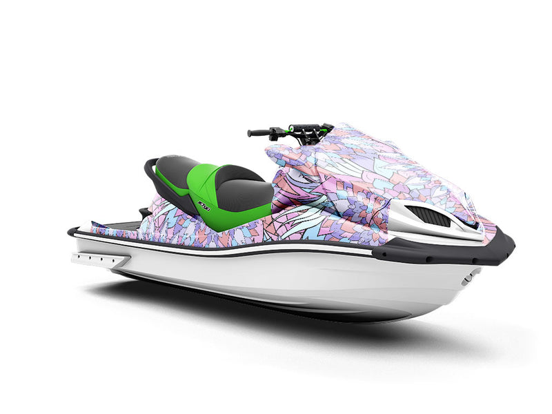 Miss Flora Floral Jet Ski Vinyl Customized Wrap