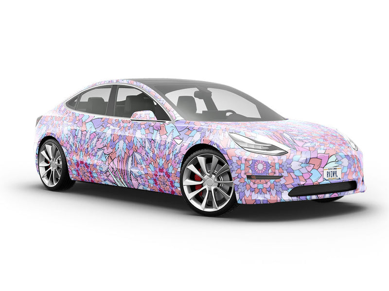 Miss Flora Floral Vehicle Vinyl Wrap