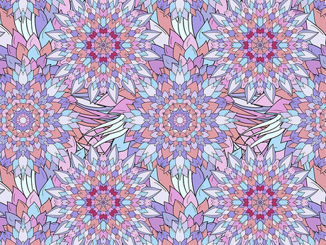 Miss Flora Floral Vinyl Wrap Pattern~Rwraps Series 914 Digitally Printed Vinyl Wrap~0