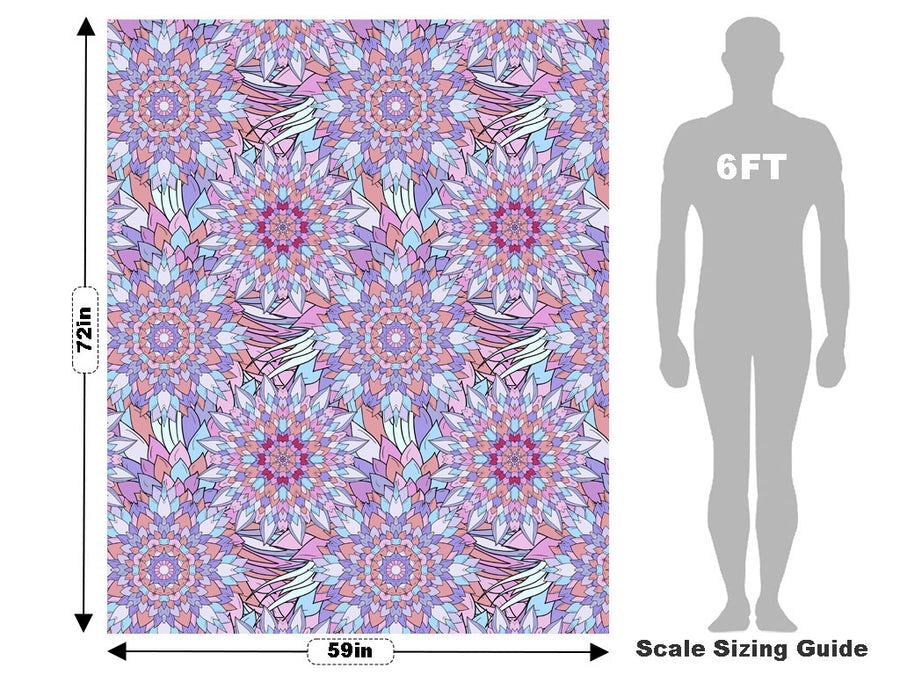 Miss Flora Floral Vehicle Wrap Scale~Rwraps Series 914 Miss Flora Floral Measurements~1