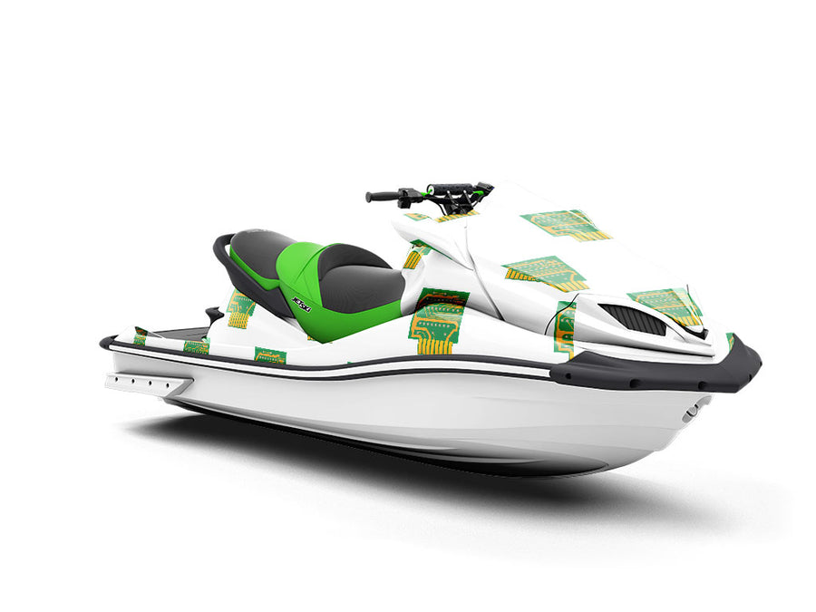 Missing Motherboard Technology Jet Ski Vinyl Customized Wrap
