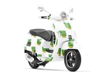 Missing Motherboard Technology Vespa Scooter Wrap Film