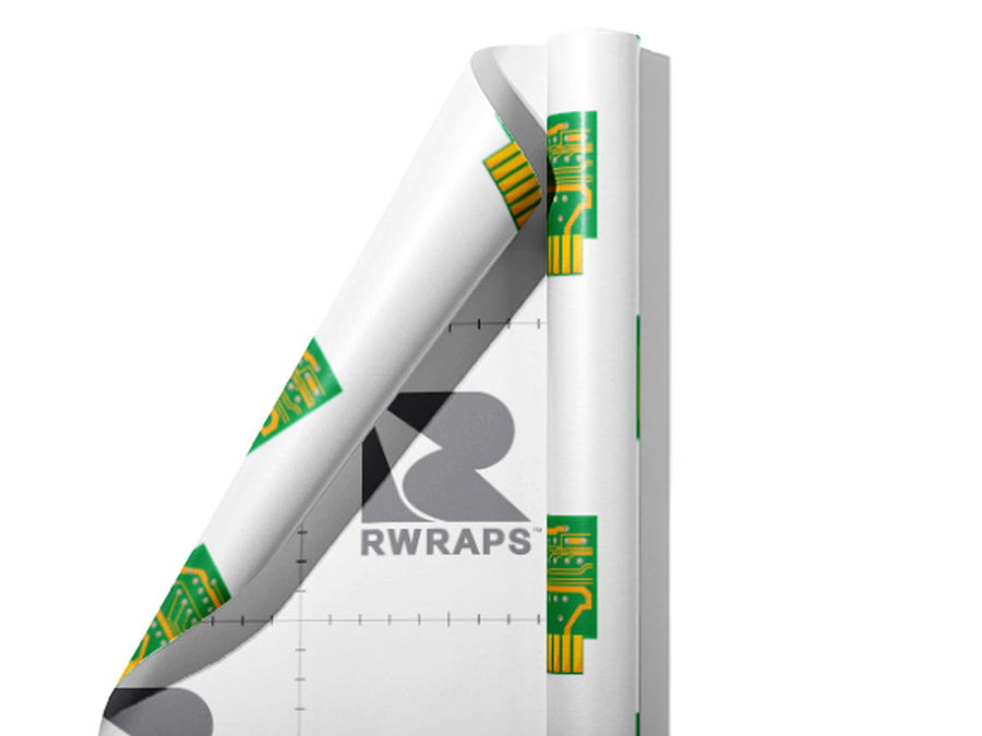 Missing Motherboard Technology Wrap Film Sheets~Rwraps Series 914 Missing Motherboard Technology Scrolled Sheet~4