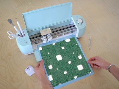 Missing Pieces Technology Vinyl Film Pattern Size 12 inch Scale~Rwraps Missing Pieces Technology Sizing Chart~3