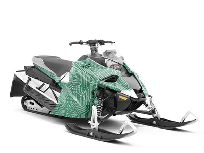 Missing Pieces Technology Custom Wrapped Snowmobile