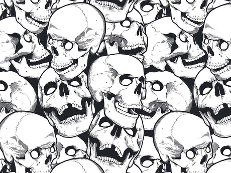Missing Tooth Halloween Vinyl Wrap Pattern~Rwraps Series 914 Digitally Printed Vinyl Wrap~0
