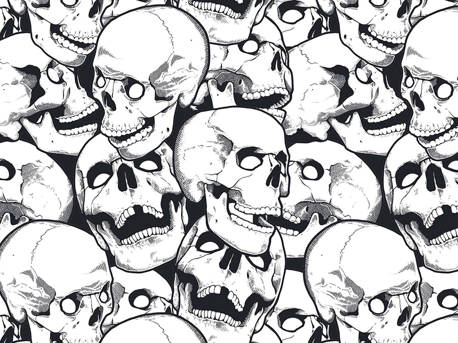 Missing Tooth Halloween Vinyl Wrap Pattern~Rwraps Series 914 Digitally Printed Vinyl Wrap~0