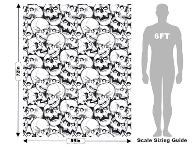 Missing Tooth Halloween Vehicle Wrap Scale~Rwraps Series 914 Missing Tooth Halloween Measurements~1